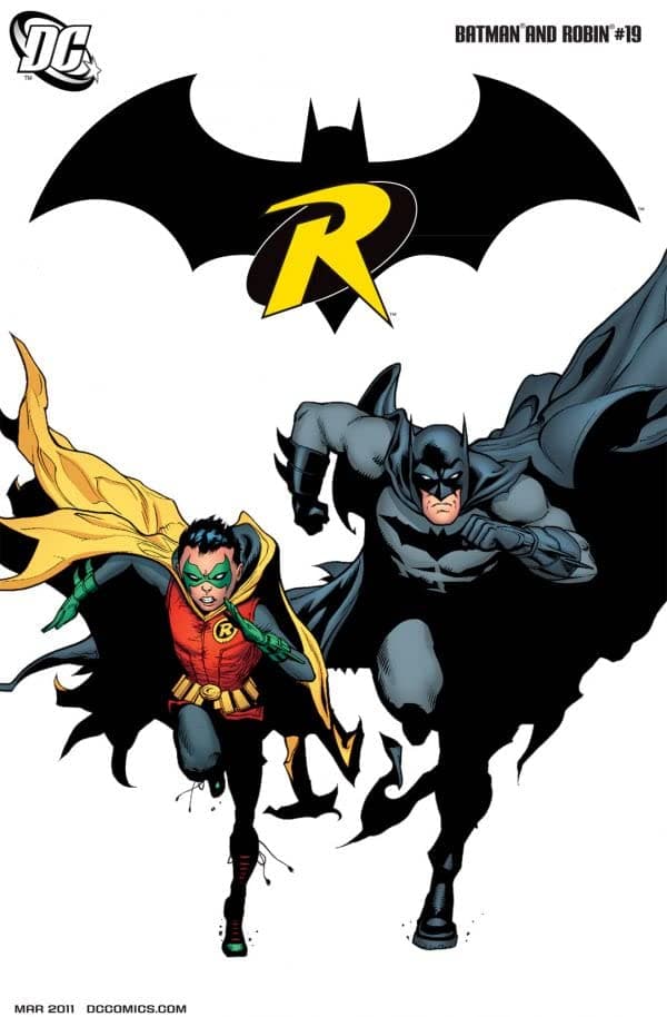 Batman and Robin #19 cover
