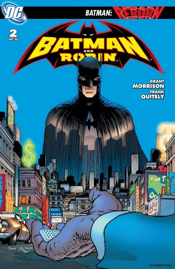 Batman and Robin #2 cover