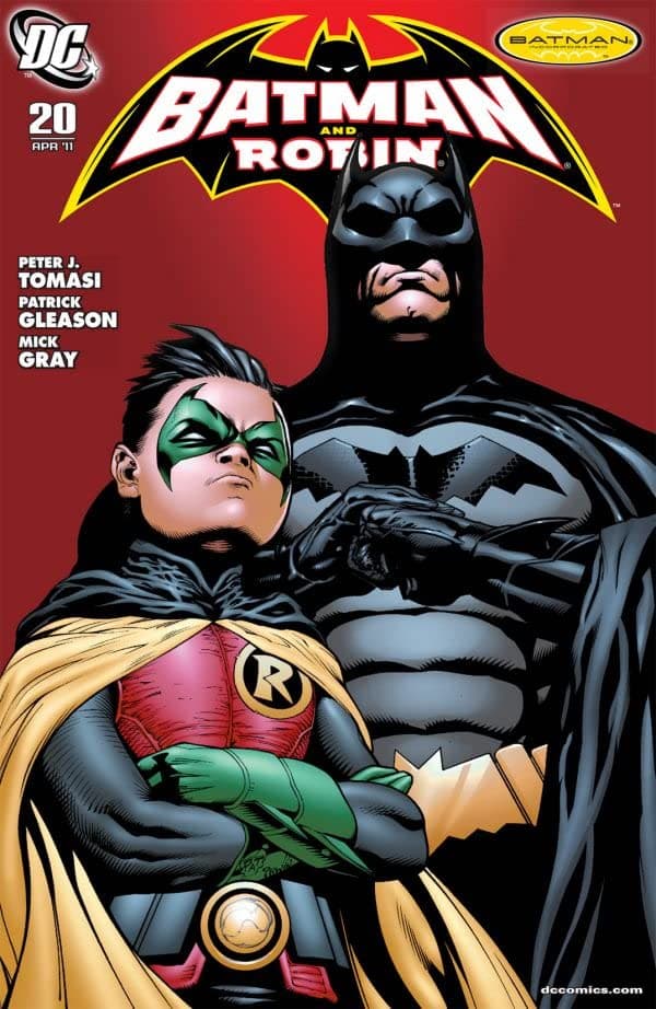 Batman and Robin #20 cover