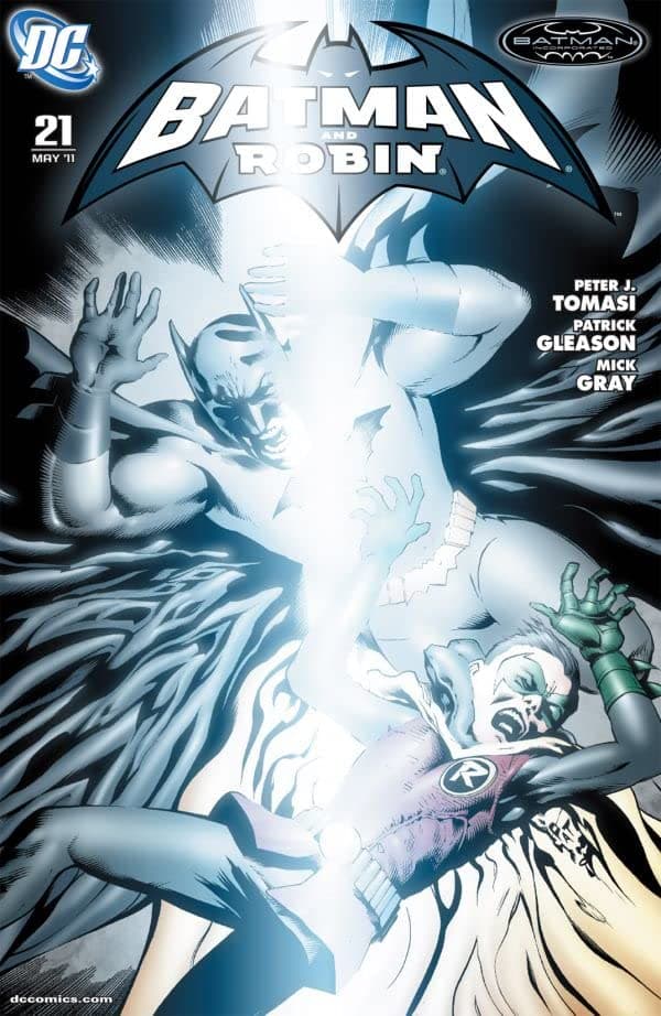 Batman and Robin #21 cover