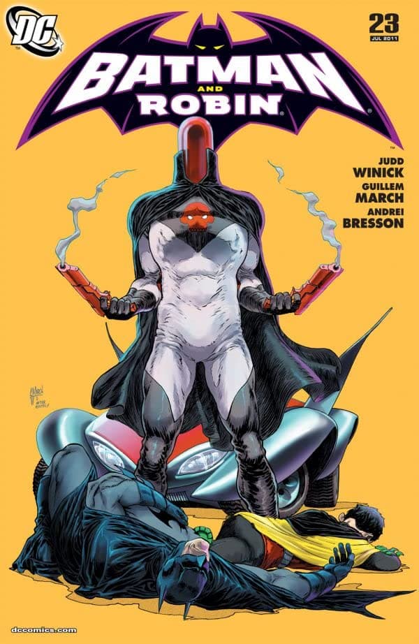 Batman and Robin #23 cover