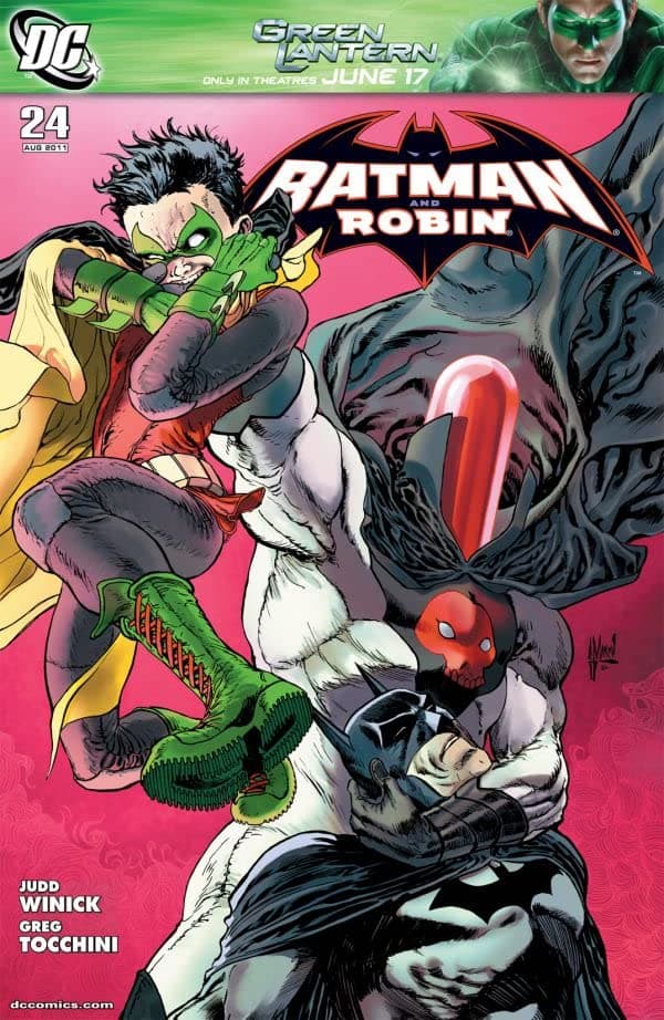 Batman and Robin #24 cover