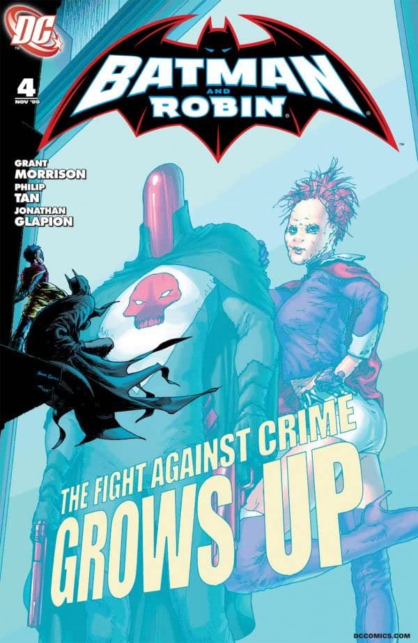 Batman and Robin #4 cover
