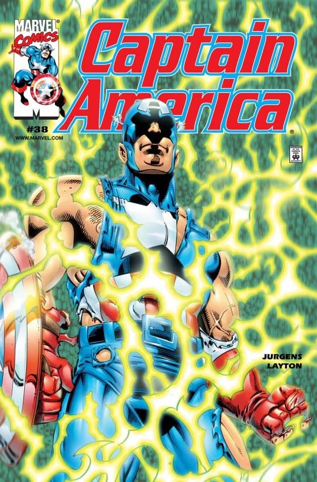 Captain America #38 cover