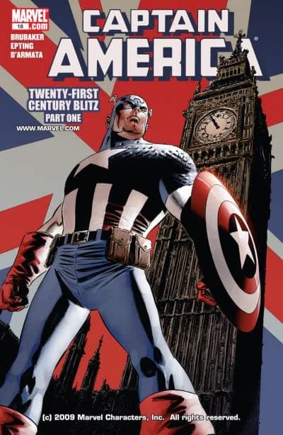 Captain America #18 cover