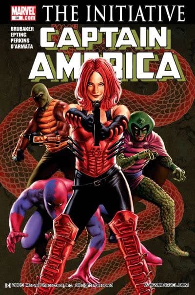 Captain America #28 cover