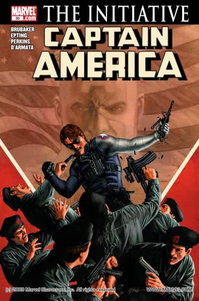 Captain America #30 cover