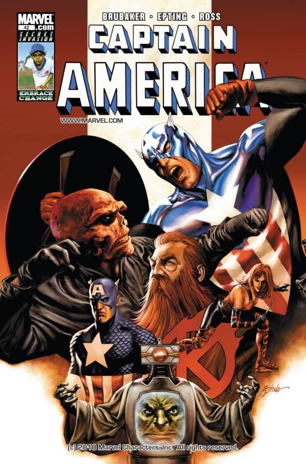 Captain America #42 cover