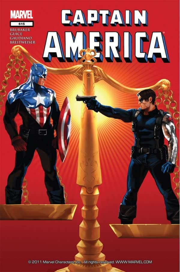 Captain America #615 cover