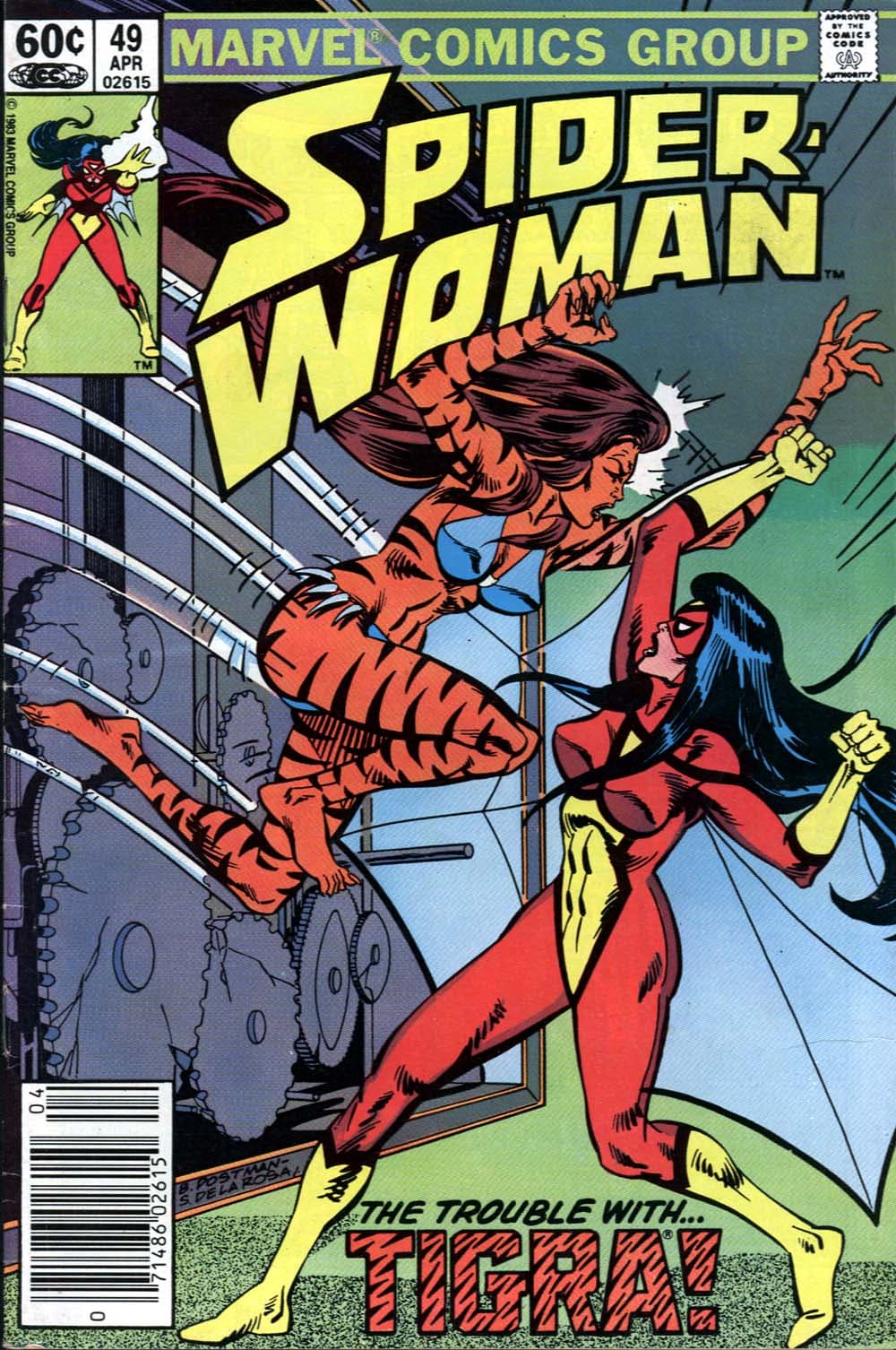 Spider-Woman #49 cover