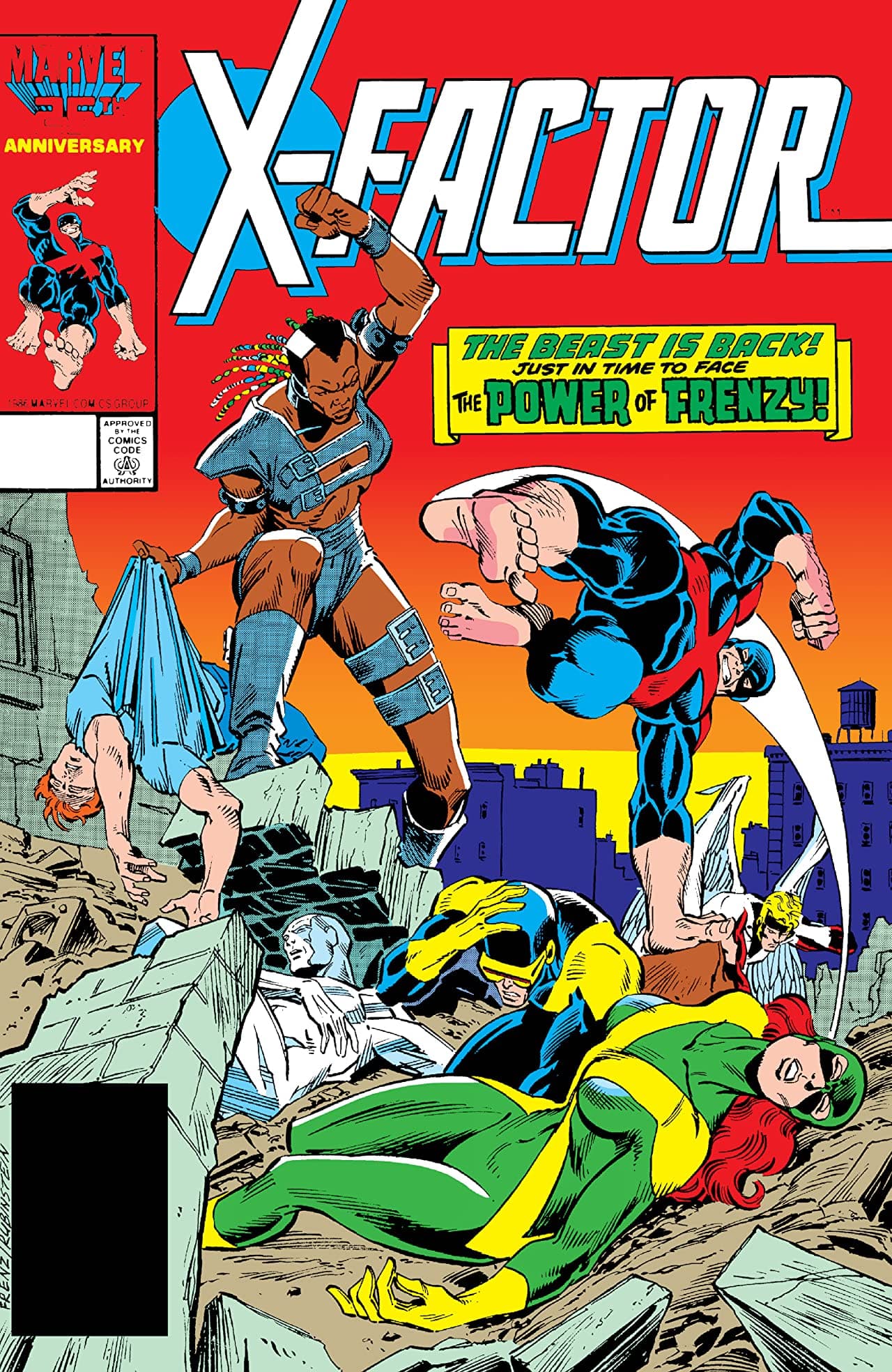 X-Factor #4 cover