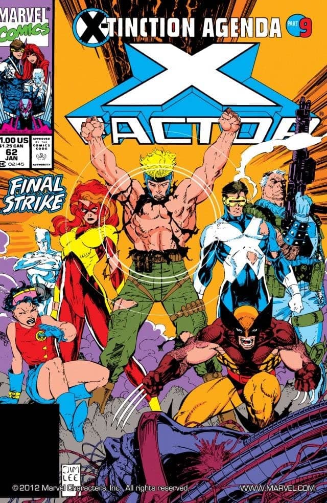 X-Factor #62 cover