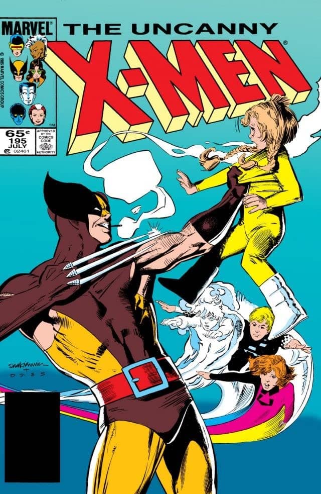 The Uncanny X-Men #195 cover