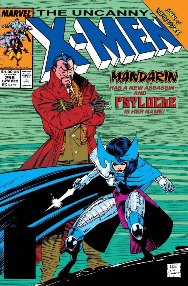 The Uncanny X-Men #256 cover