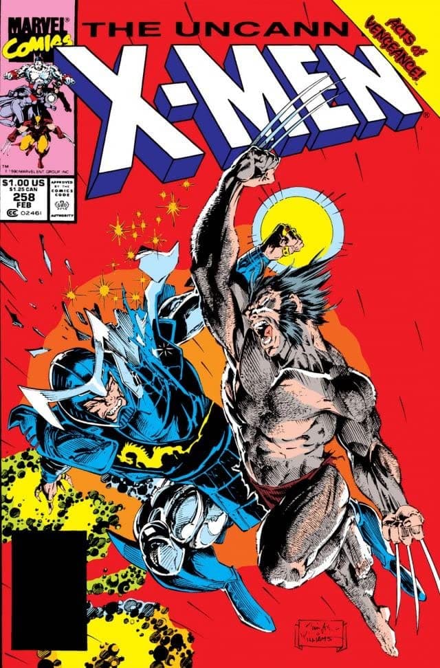 The Uncanny X-Men #258 cover