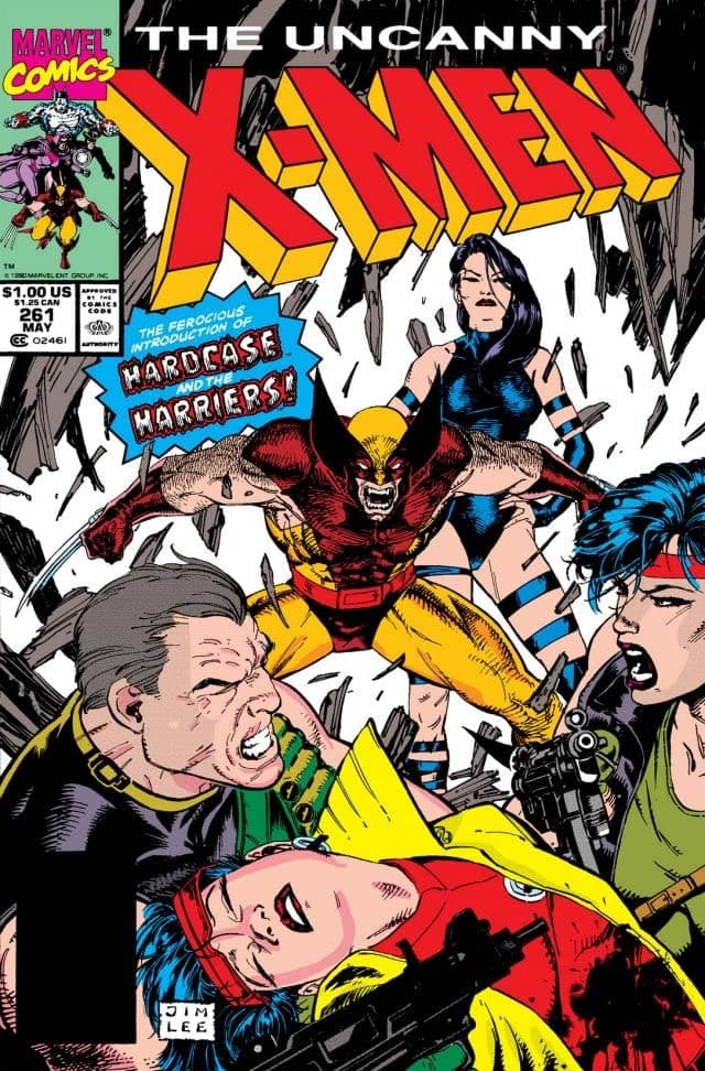 The Uncanny X-Men #261 cover