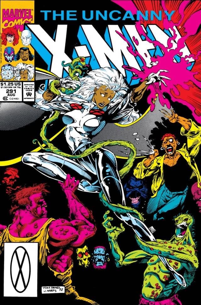 The Uncanny X-Men #291 cover
