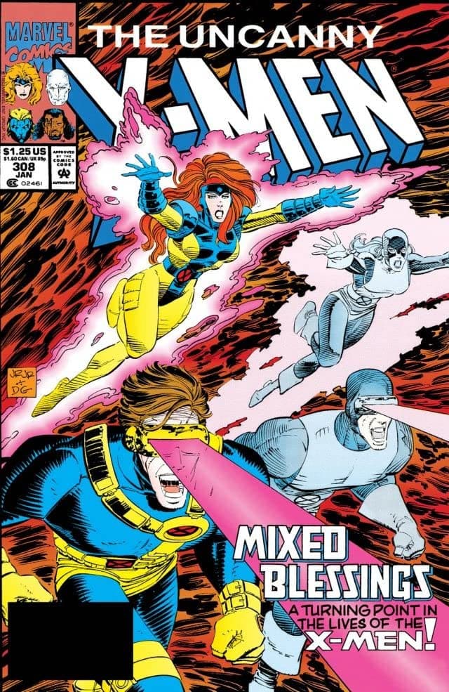 The Uncanny X-Men #308 cover