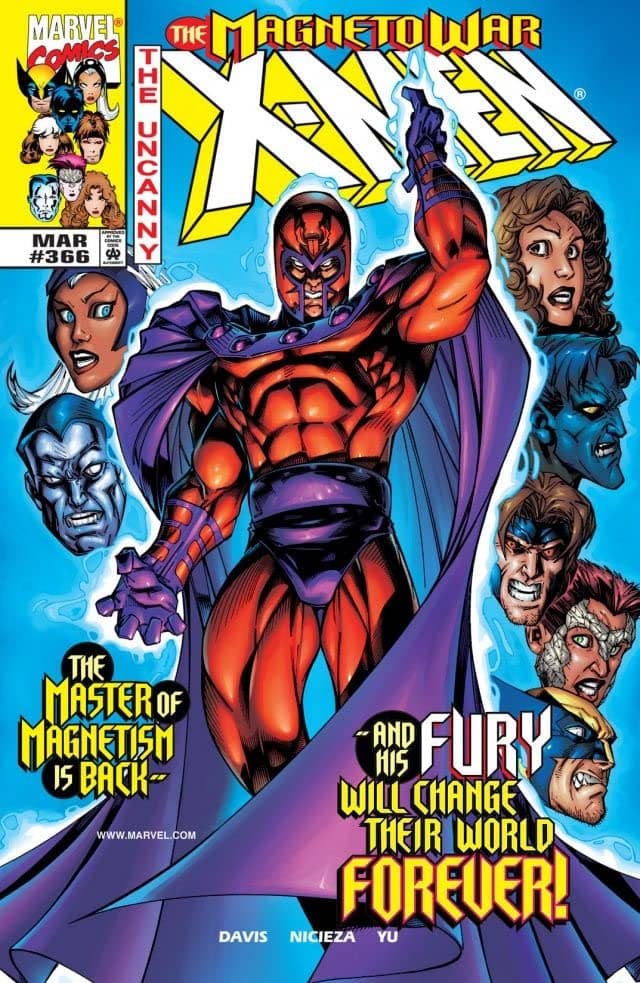 The Uncanny X-Men #366 cover