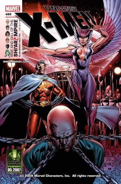 The Uncanny X-Men #485 cover