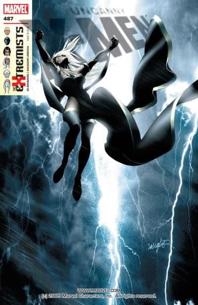The Uncanny X-Men #487 cover