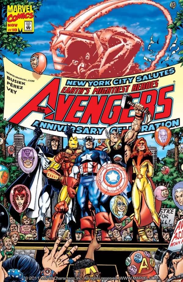 Avengers #10 cover