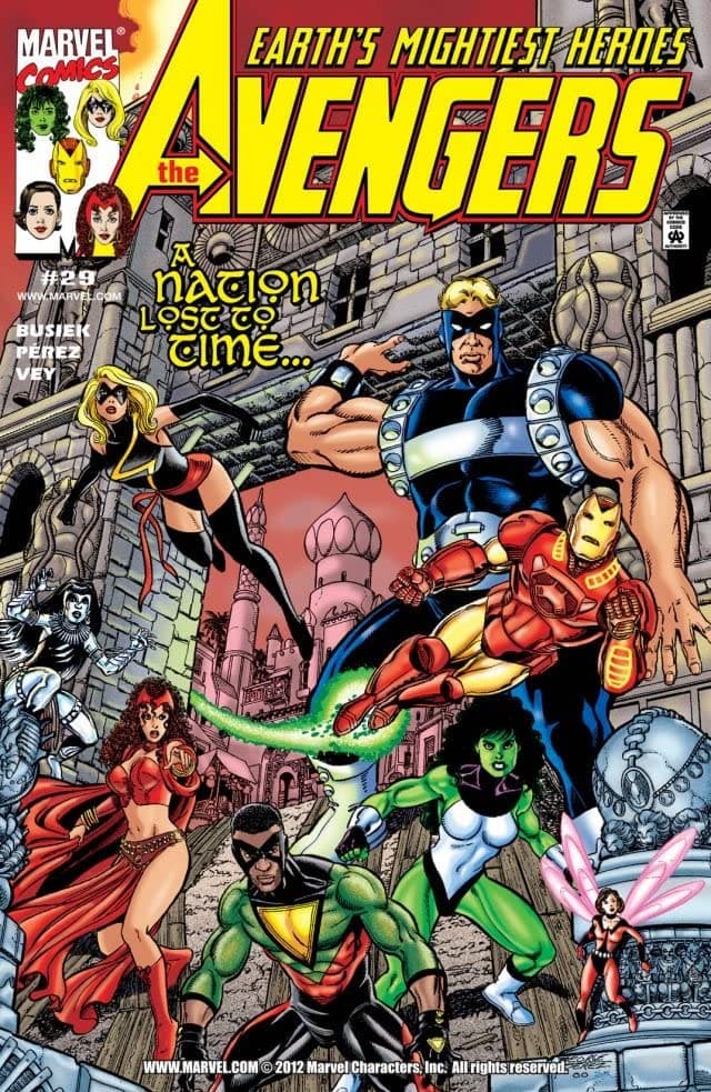 Avengers #29 cover