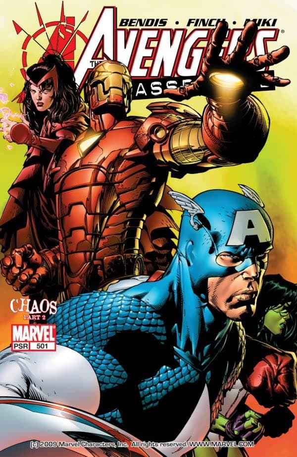 Avengers #501 cover