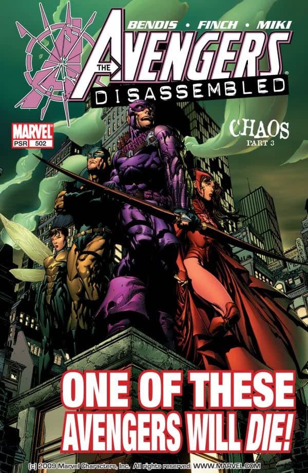 Avengers #502 cover