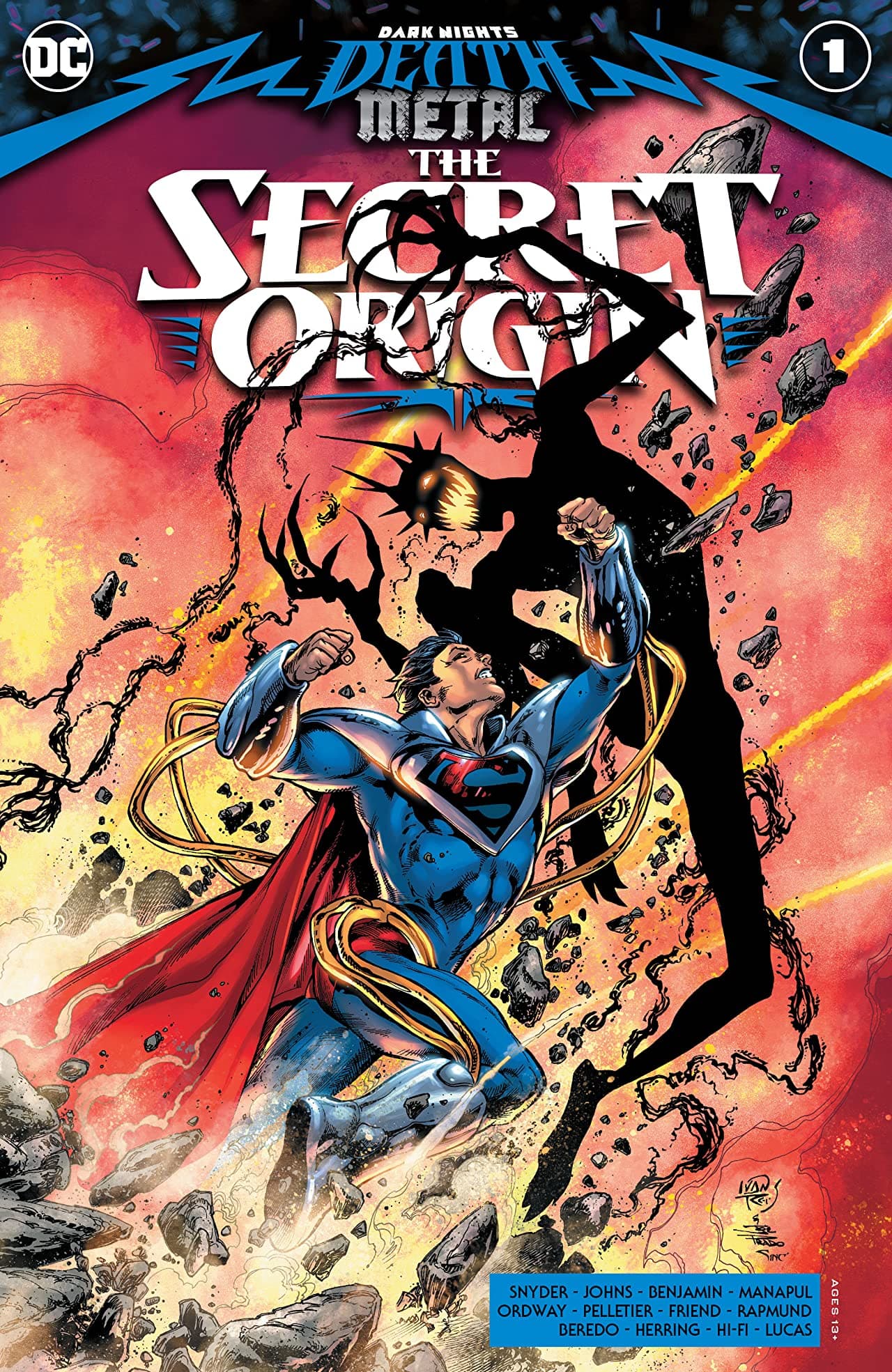 Dark Nights: Death Metal The Secret Origin #1 cover