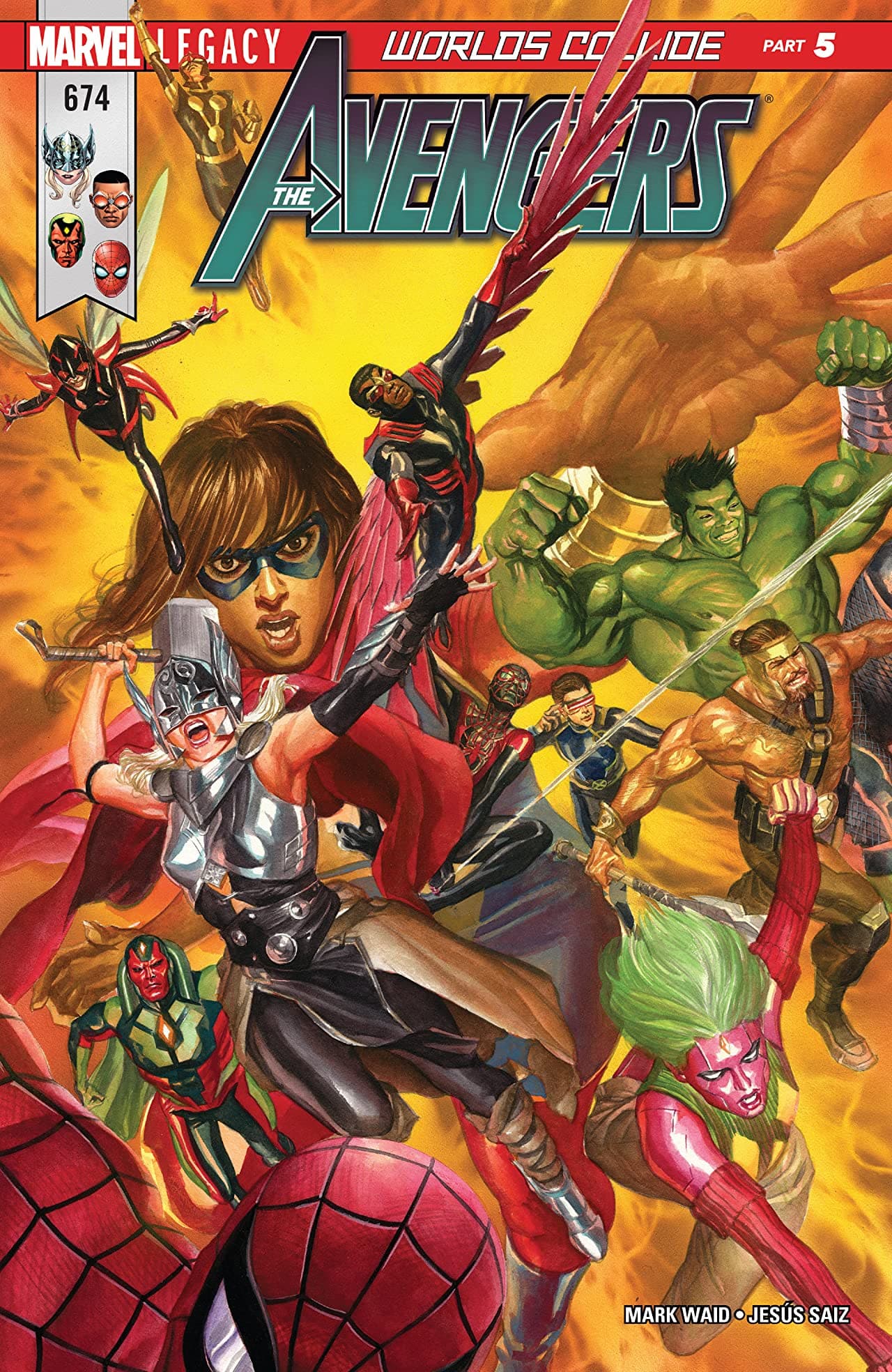 Avengers #674 cover