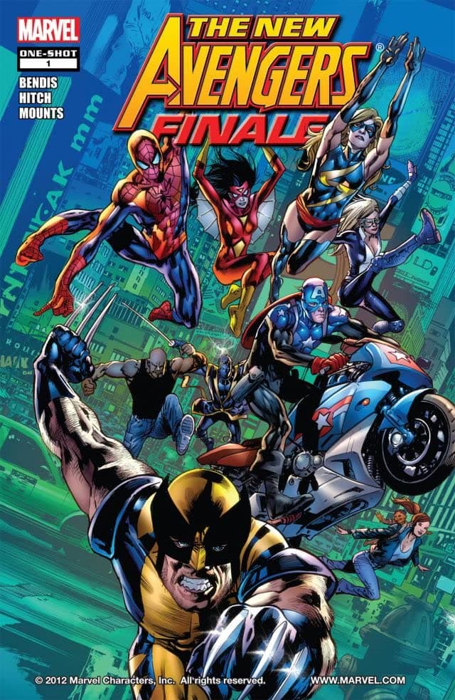 New Avengers Finale cover — © Marvel Comics