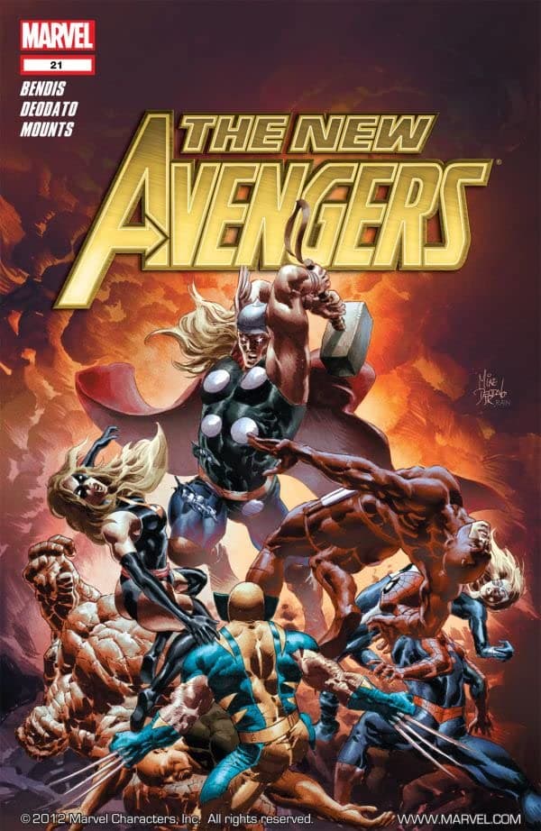 New Avengers #21 cover