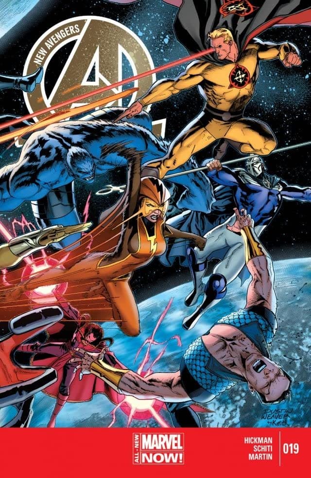 New Avengers #19 cover
