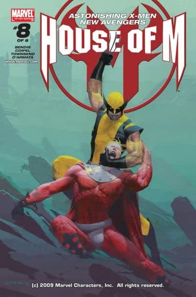 House of M #8 cover