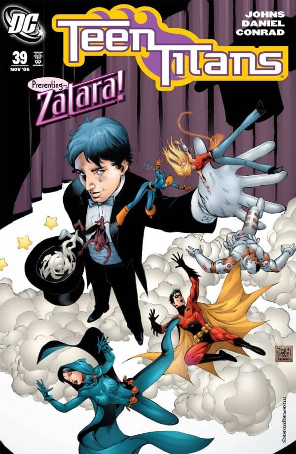 Teen Titans #39 cover