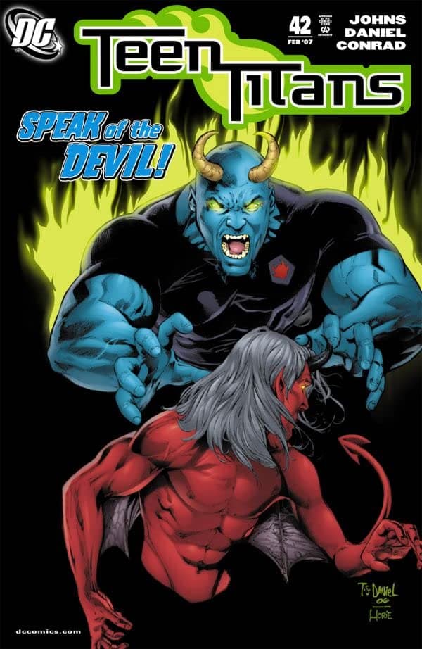 Teen Titans #42 cover