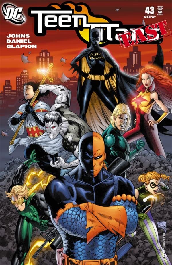 Teen Titans #43 cover