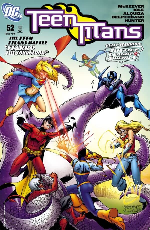 Teen Titans #52 cover