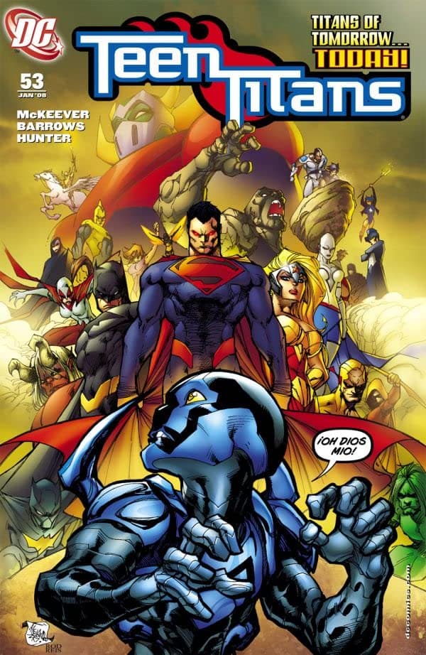 Teen Titans #53 cover