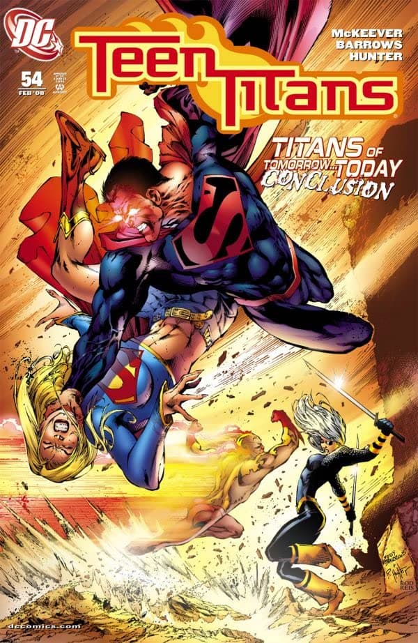 Teen Titans #54 cover