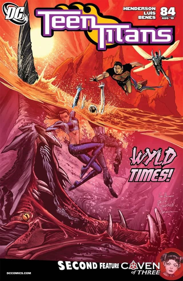 Teen Titans #84 cover