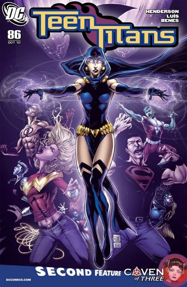 Teen Titans #86 cover