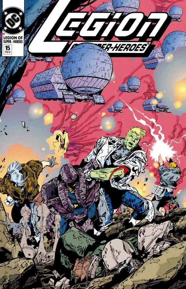 Legion of Super-Heroes #15 cover