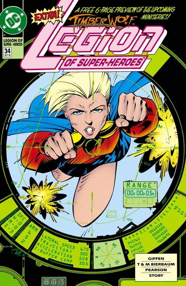Legion of Super-Heroes #34 cover