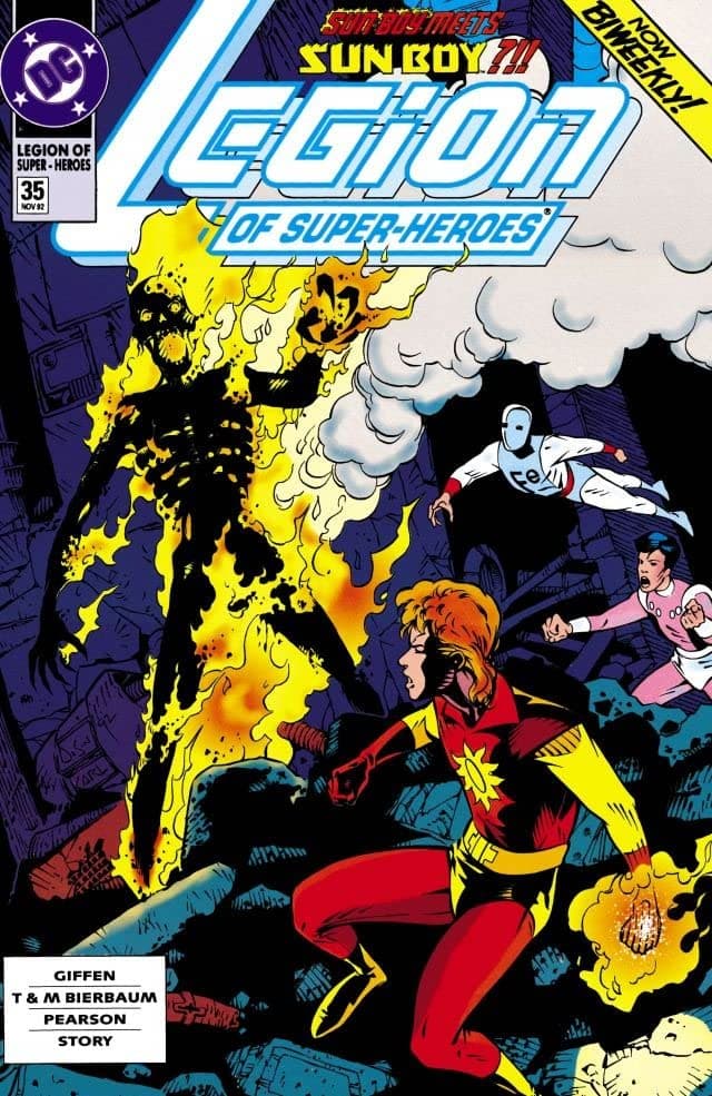 Legion of Super-Heroes #35 cover