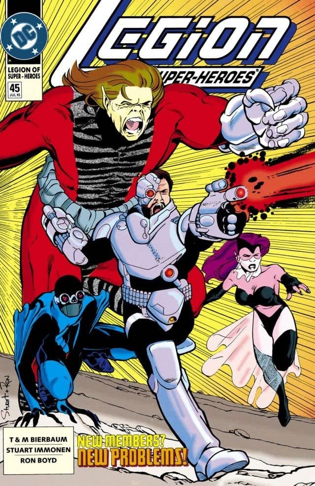Legion of Super-Heroes #45 cover