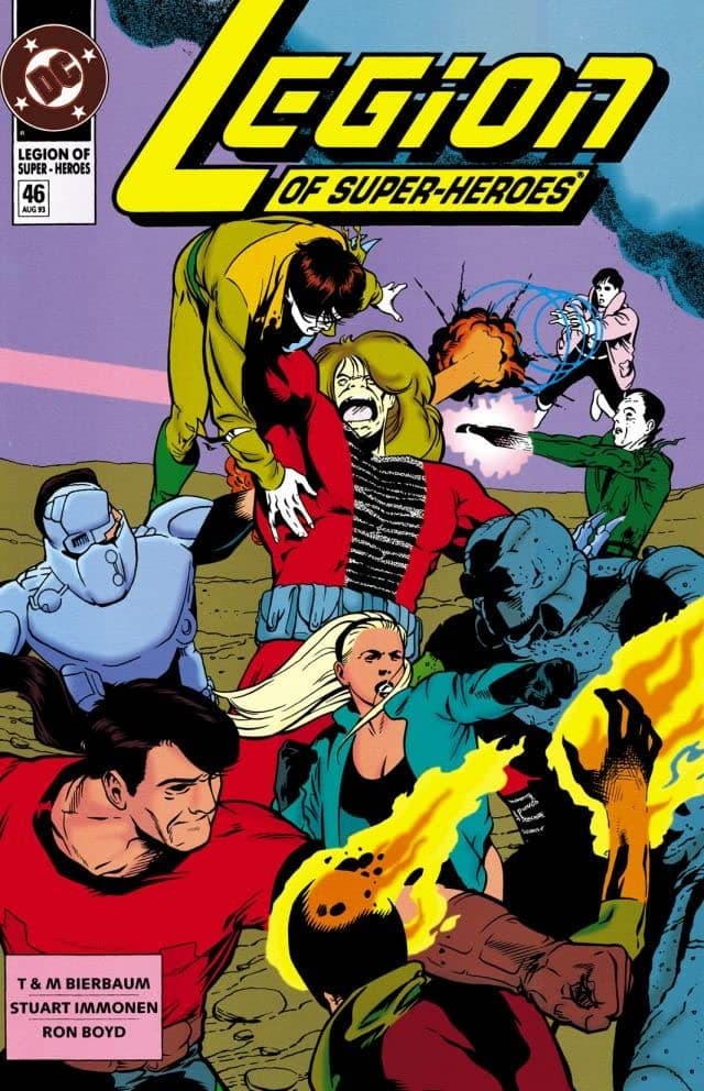 Legion of Super-Heroes #46 cover