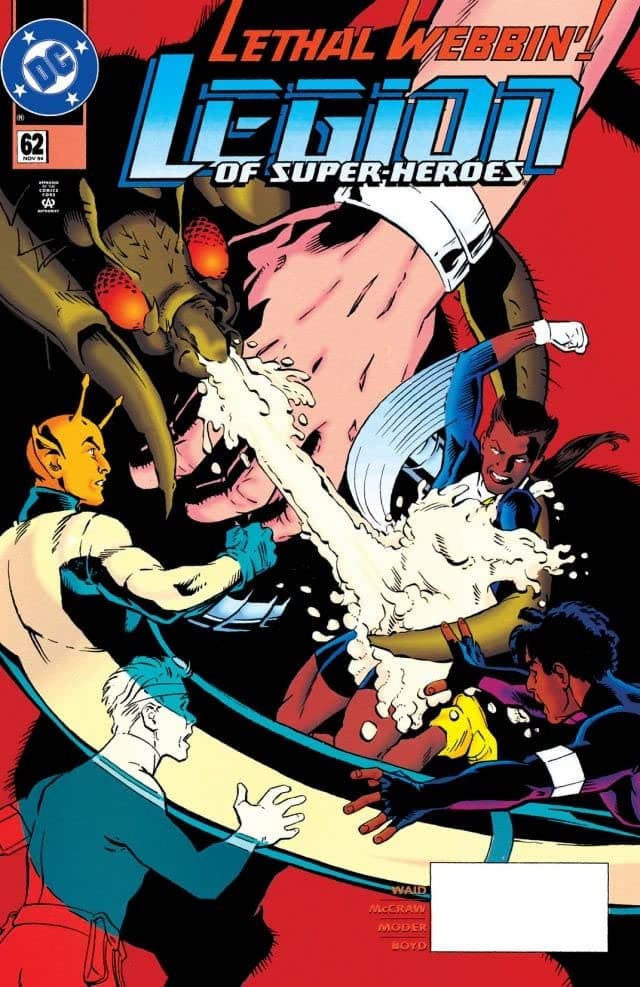 Legion of Super-Heroes #62 cover