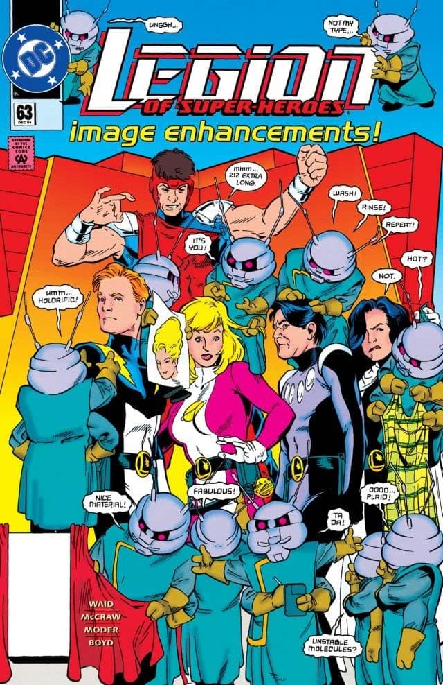 Legion of Super-Heroes #63 cover